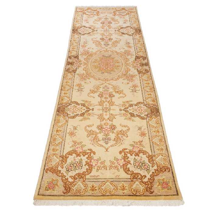 فرش دستباف کناره طول سه و نیم متر سی پرشیا کد 701218