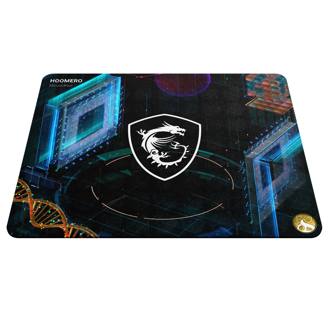 ماوس پد هومرو مدل A2683 طرح MSi gaming Computer hardware company