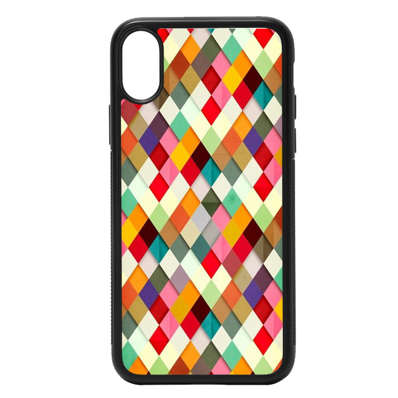 کاور طرح رنگارنگ کد 0695 مناسب برای گوشی موبایل اپل iphone x/xs