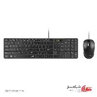 قیمت و خرید کیبورد و ماوس با سیم جنیوس Genius SLIMSTAR C126 - شبکه ساز