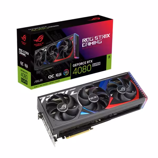 کارت گرافیک ASUS ROG Strix GeForce RTX 4080 Super OC 16GB