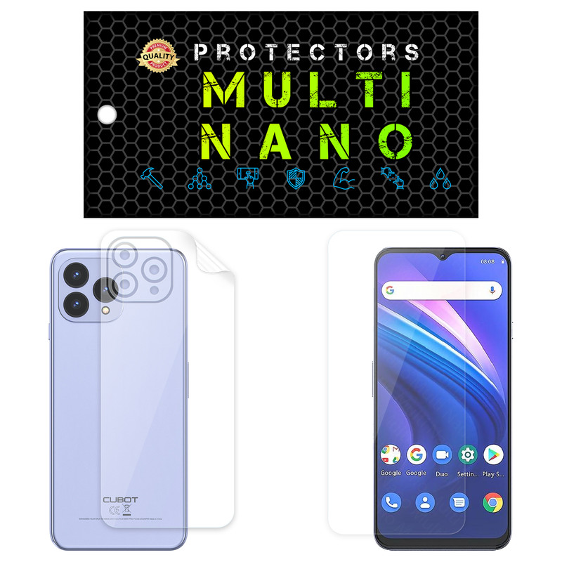 محافظ صفحه نمایش مولتی نانو مدل X-SFT مناسب برای گوشی موبایل کوبوت P80 به همراه محافظ پشت | کالا برتری
