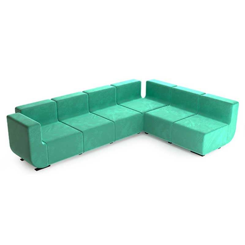 مبل راحتی پنج نفره هلگر مدل Cute-SF-116-06