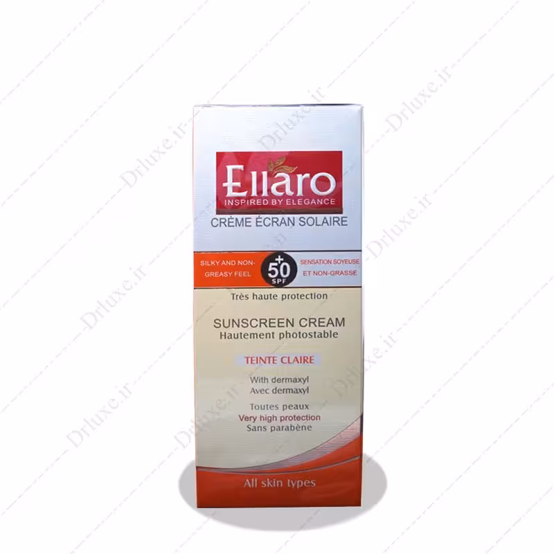 کرم ضد آفتاب SPF50  الارو بژ روشن 50 میلی لیتر