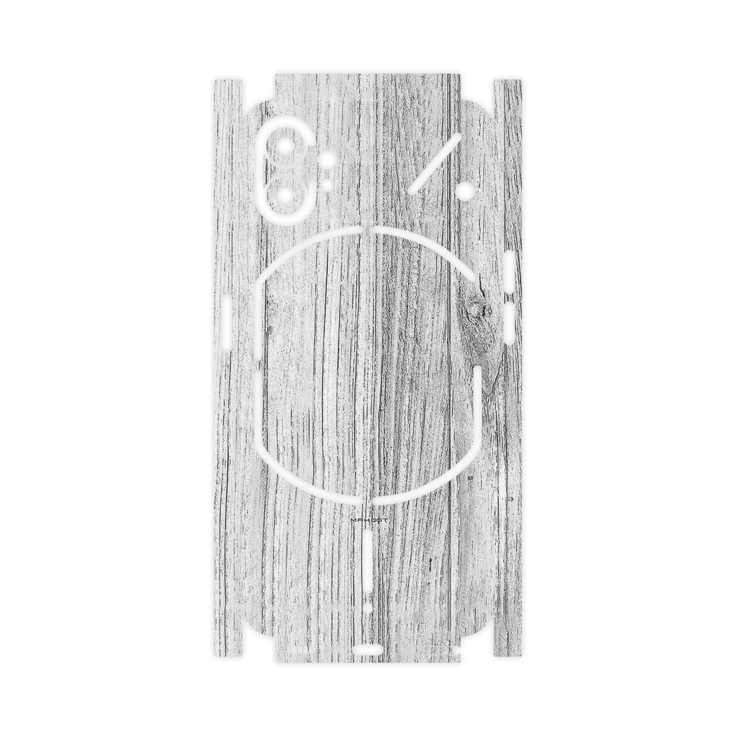 برچسب پوششی ماهوت مدل White_Wood-FullSkin مناسب برای گوشی موبایل ناتینگ Phone 1