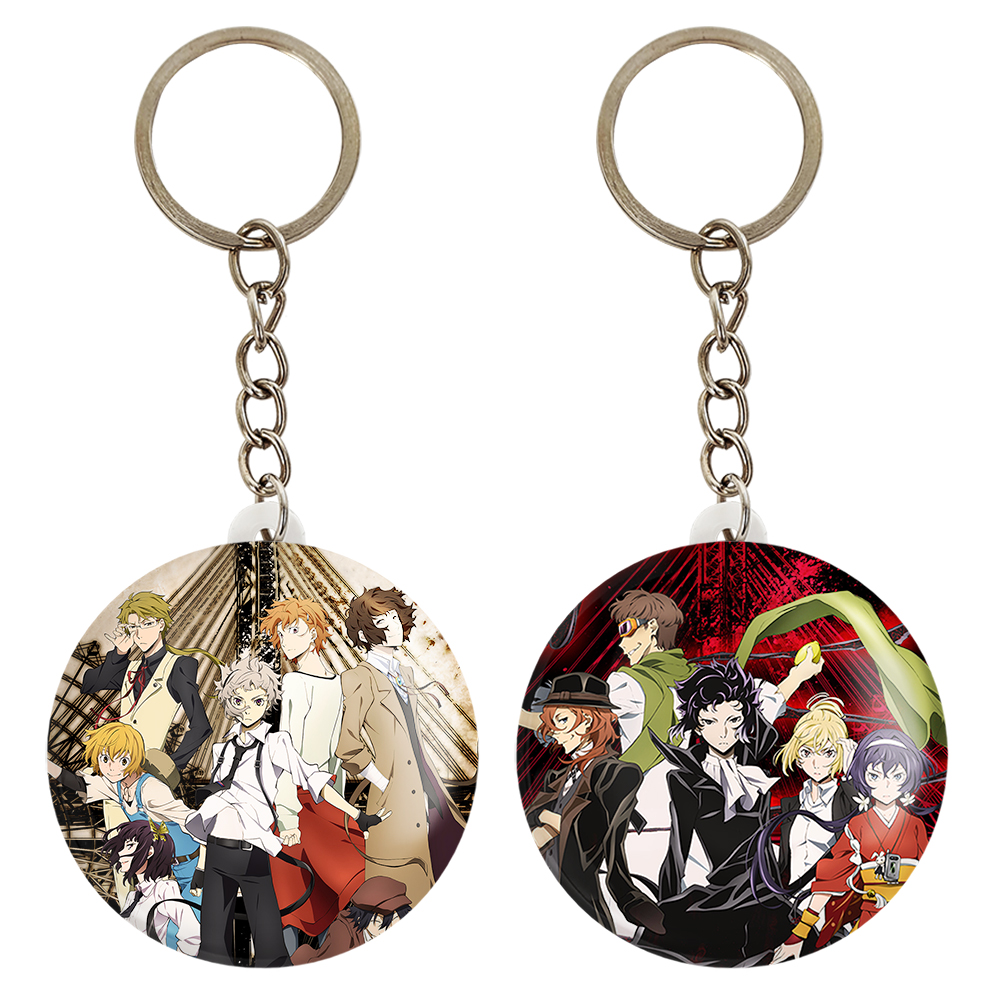 جاکلیدی خندالو مدل مافیای بندر و آژانس کارگاهی انیمه سگ های ولگرد بانگو کد 1177111776 مجموعه 2 عددی