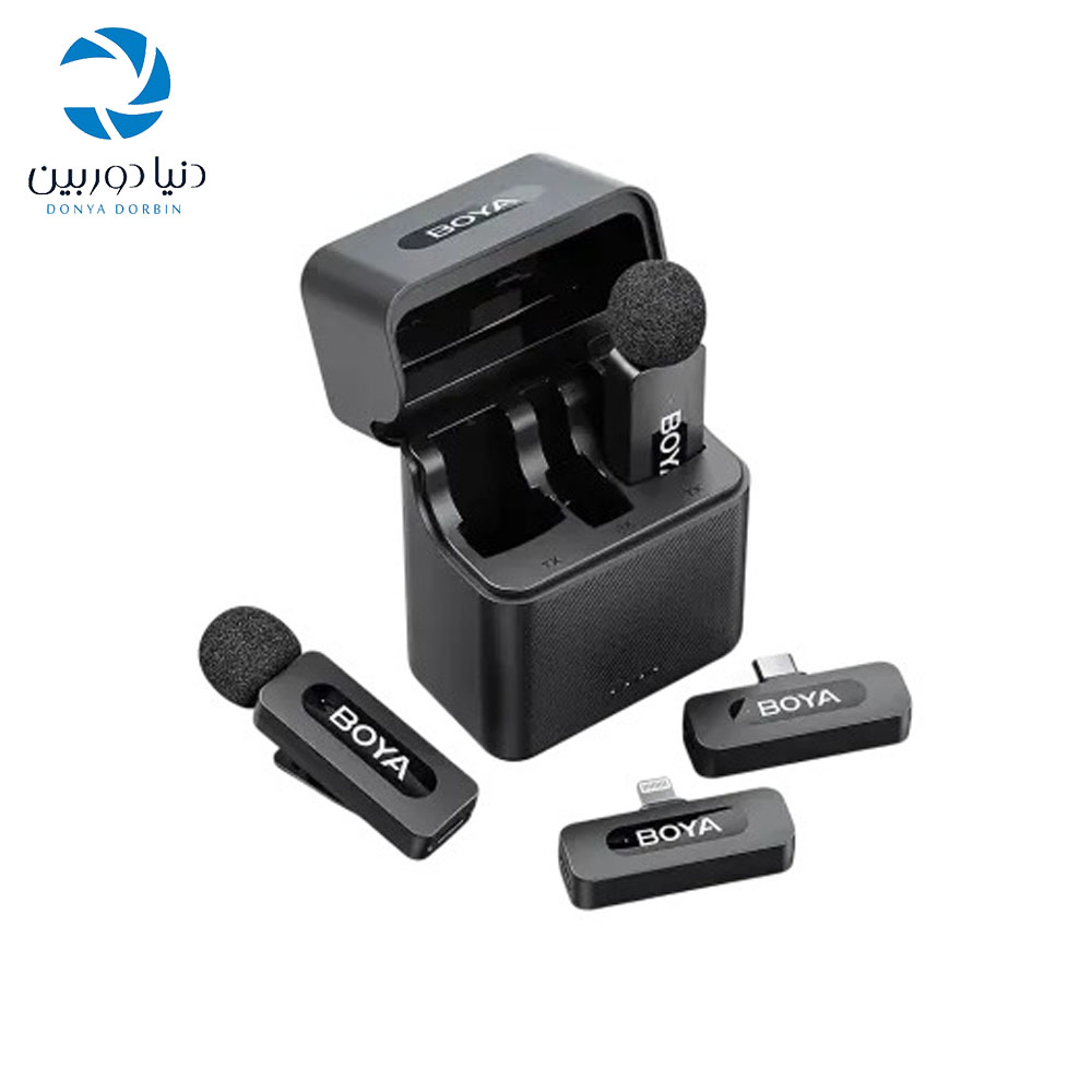 میکروفون بی سیم بویا BOYA BY-V3 Combo Wireless Microphone