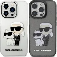 قاب برند کارل لاگرفلد اکلیلی مدل karl Lagerfeld Glitter مناسب برای Apple iPhone 16 Pro