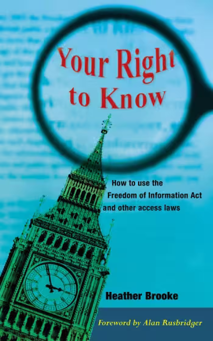 خرید و دانلود نسخه کامل کتاب Your Right to Know: How to Use the Freedom of Information Act and Other Access Laws