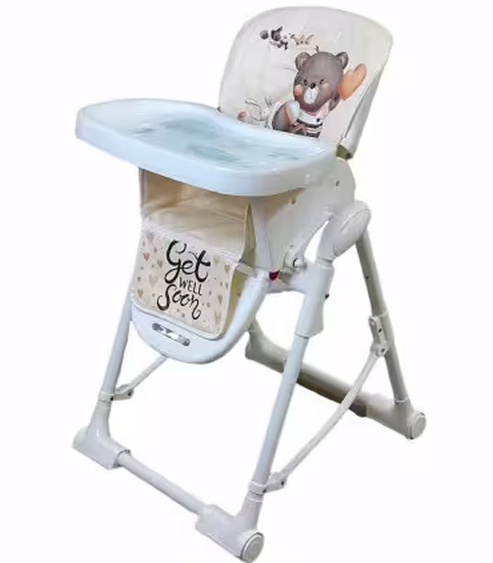 صندلی غذا خوری کودک زویه بیبی( مک بی بی ) خرس کرم ZOOYE BABY