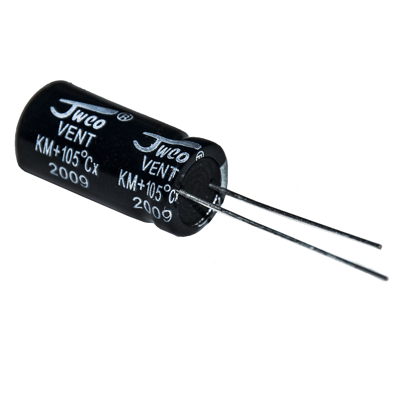 خازن الکترولیت 470 میکرو فاراد جی دبلیو کو مدل 35V بسته 48 عددی