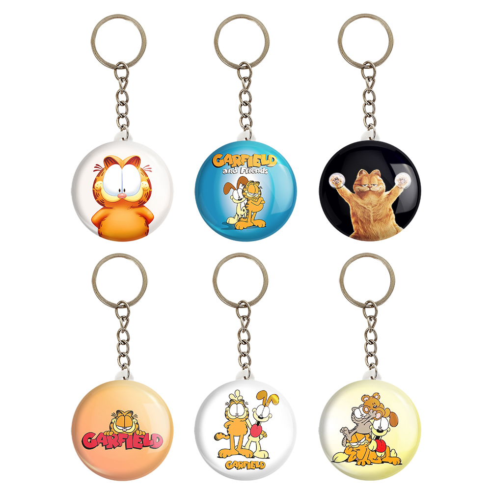 جاکلیدی خندالو مدل گارفیلد کد 654B مجموعه 6 عددی