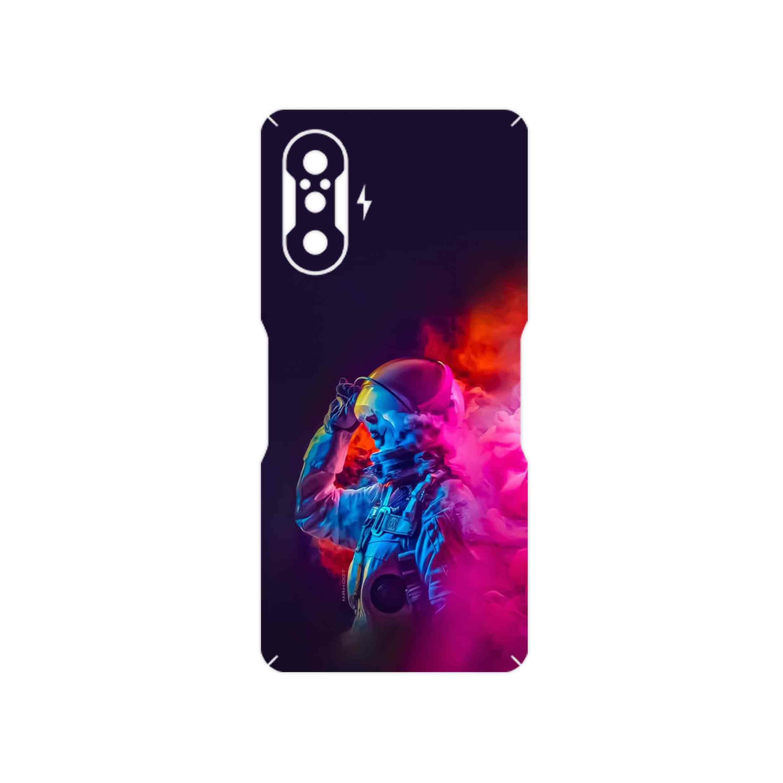 برچسب پوششی ماهوت مدل Smoke Rainbow Digital Art 1 مناسب برای گوشی موبایل شیائومی Redmi K40 Gaming