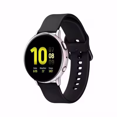 برچسب ماهوت طرح Blanco-Pink-Marble مناسب برای ساعت هوشمند سامسونگ Galaxy Watch Active 2 44mm