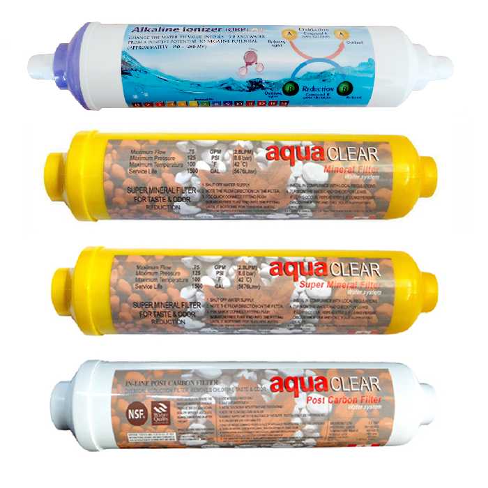 فیلتر تصفیه کننده آب مدل KFC-R4 مجموعه 4 عددی