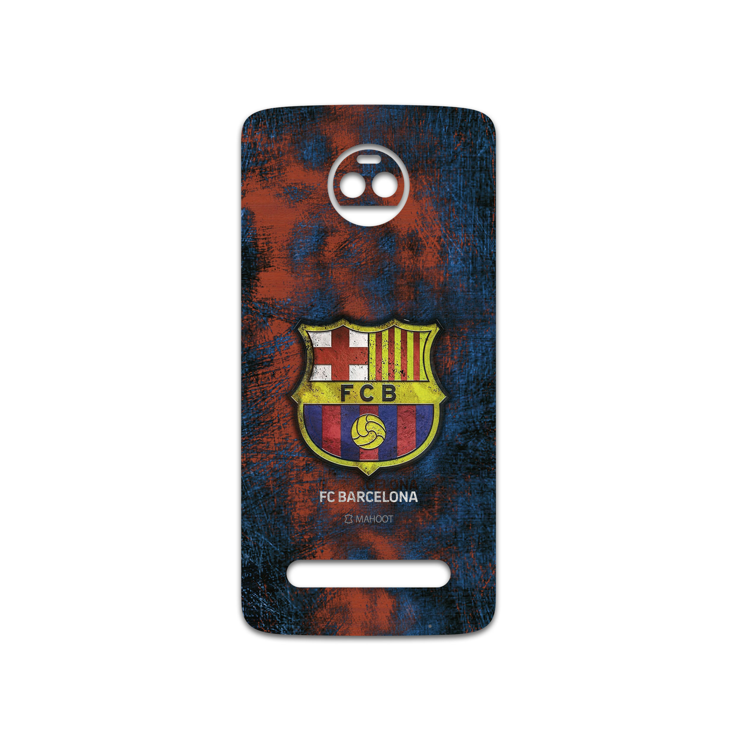برچسب پوششی ماهوت مدل BARCELONA-FC-2 مناسب برای گوشی موبایل موتورولا Moto Z2 Force