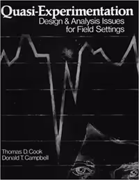 خرید و دانلود نسخه کامل کتاب Quasi-Experimentation: Design &amp; Analysis Issues for Field Settings - Pdf
