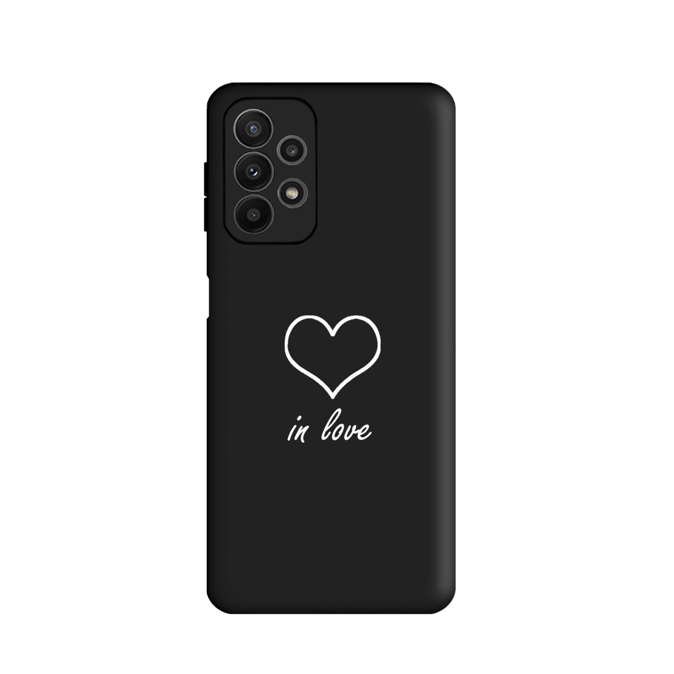 کاور طرح قلب عاشقانه کد u5968 مناسب برای گوشی موبایل سامسونگ Galaxy A73 