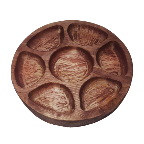 اردوخوری چوبی مدل هفت سین کد C2