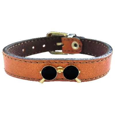 دستبند چرم وارک مدل پرهام کد rb58