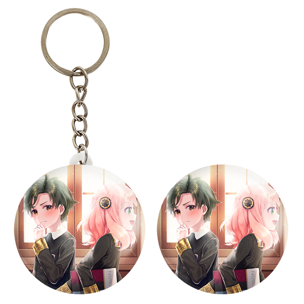 پیکسل خندالو مدل انیا فورجر و دامیان دزموند انیمه اسپای ایکس فمیلی کد 17718 به همراه جاکلیدی