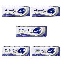 کیسه زباله تیک پلاس مدل رولی معطر 5 بسته 15 عددی