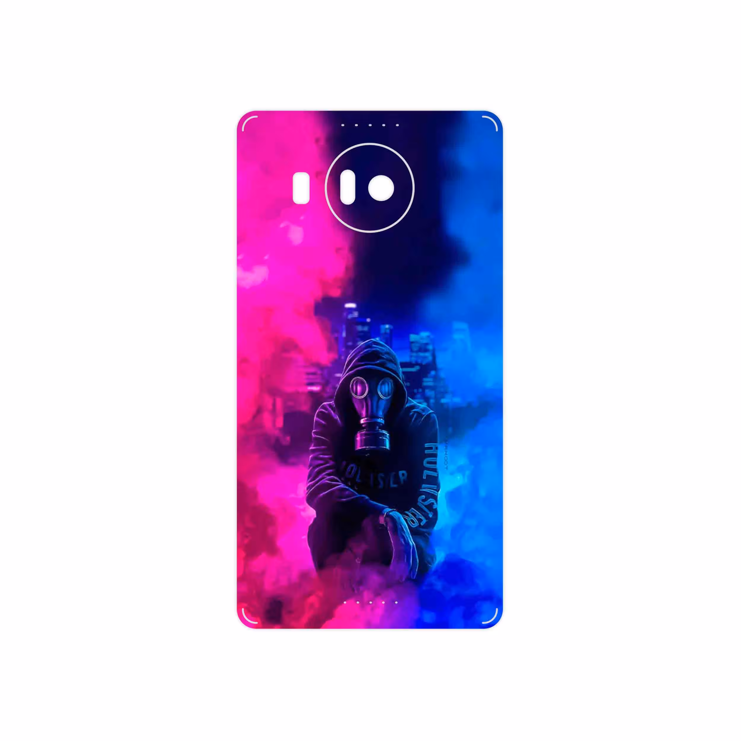 برچسب پوششی ماهوت مدل Smoke Rainbow Digital Art 2 مناسب برای گوشی موبایل مایکروسافت Lumia 950 XL