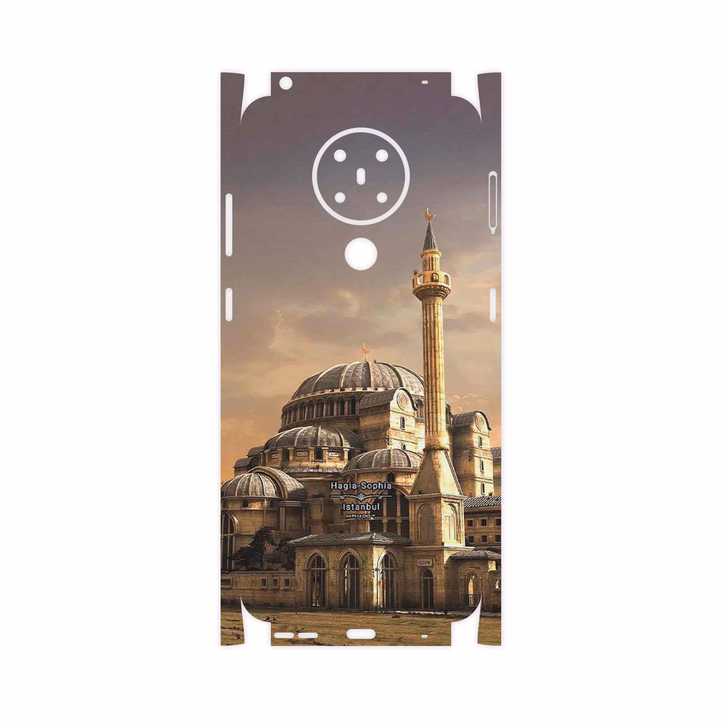 برچسب پوششی ماهوت مدل Hagia Sophia Mosque-FullSkin مناسب برای گوشی موبایل نوکیا 5.3