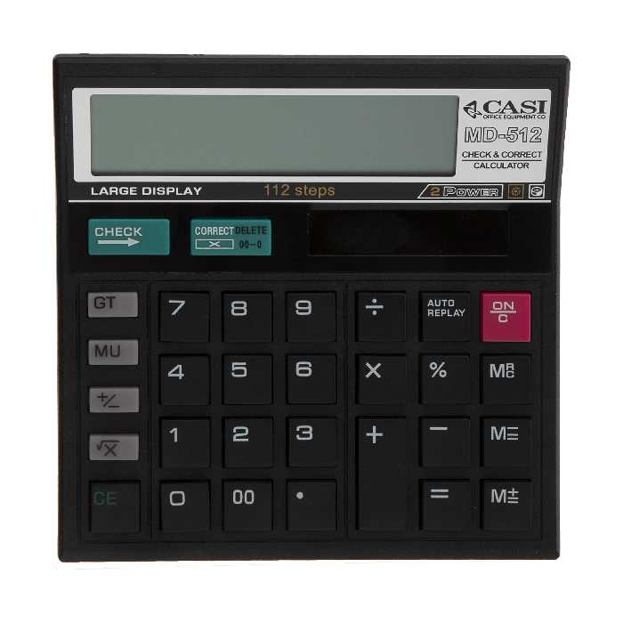ماشین حساب کاسی مدل MD-512