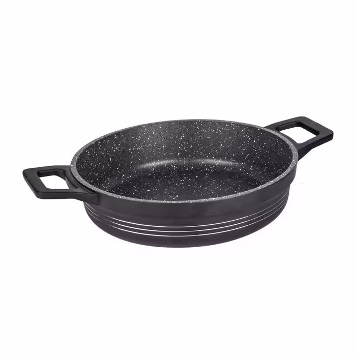 تابه مدل گرانیتی طرح کلاسیک کد un 7815 سایز 28