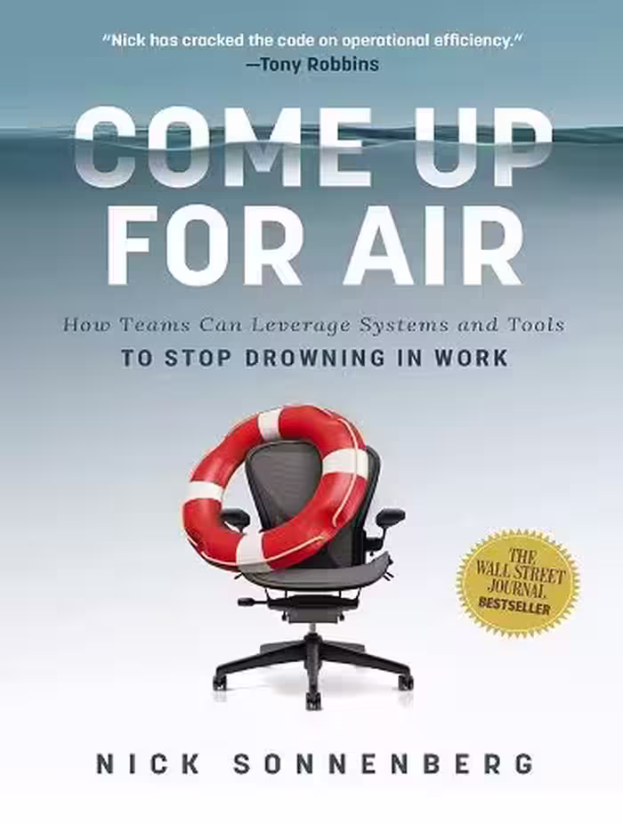 کتاب Come Up for Air: How Teams Can Leverage Systems and Tools to Stop Drowning in Work (زبان اصلی)