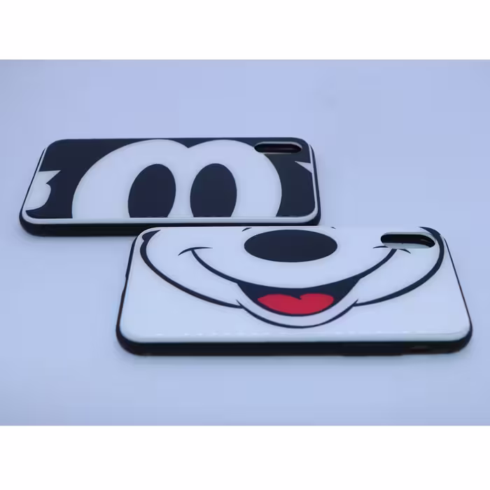 کاور طرح MICKEY MOUSE مدل BH-SET مناسب برای گوشی موبایل اپل Iphone XS MAX مجموعه 2 عددی