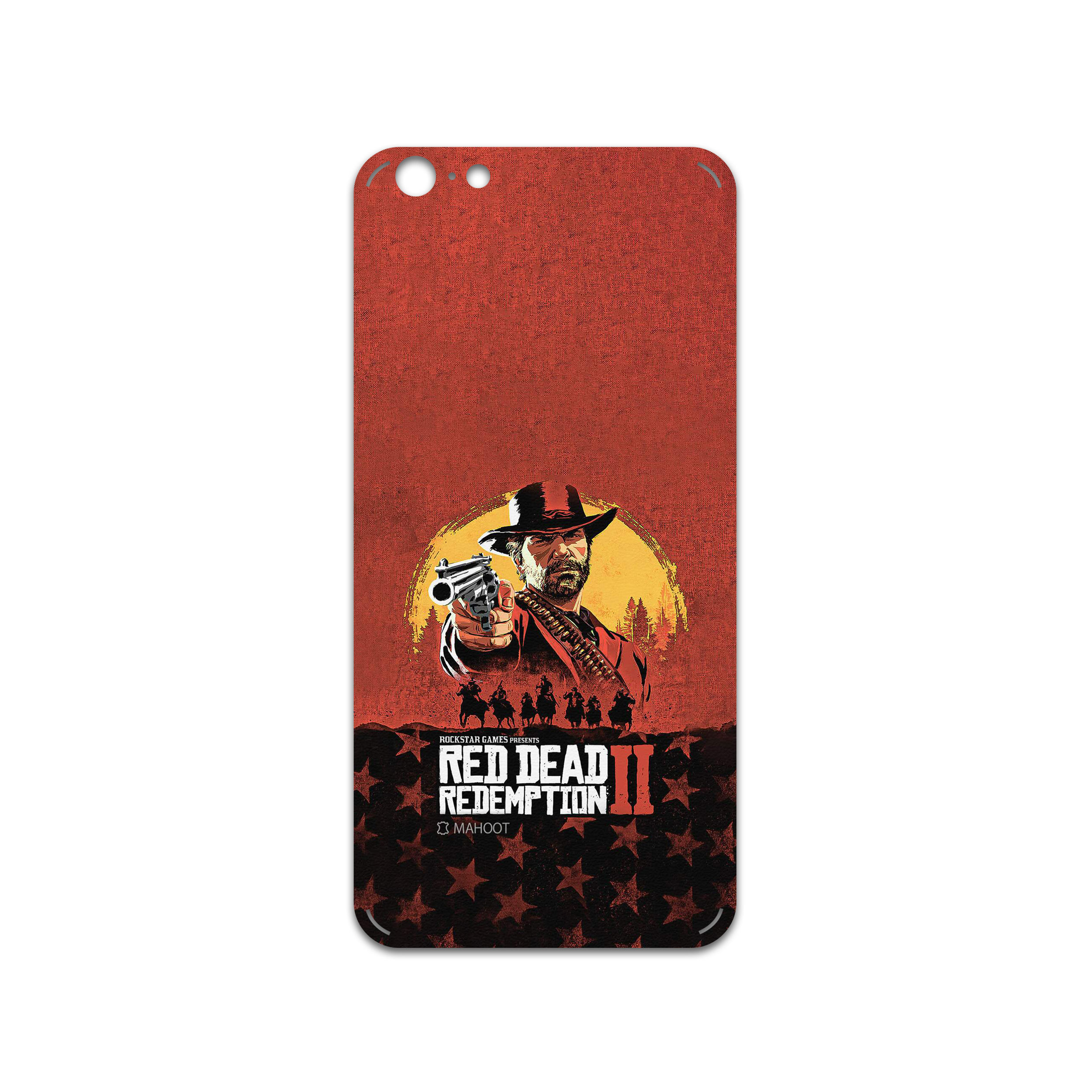 برچسب پوششی ماهوت مدل Red-Dead-Redemption-Game مناسب برای گوشی موبایل اپل iPhone 6s Plus