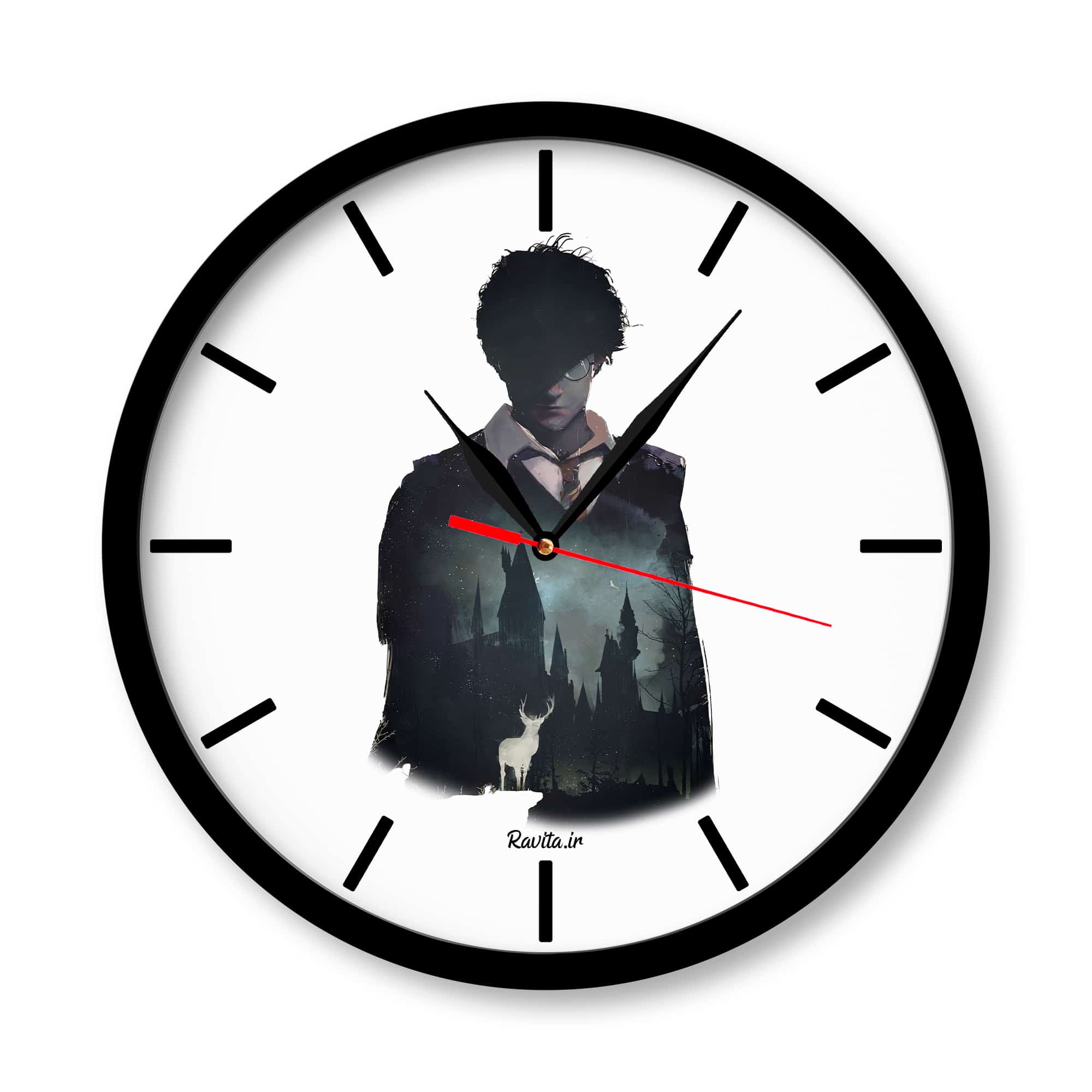 ساعت‌ دیواری راویتا طرح هری‌پاتر کد 3340