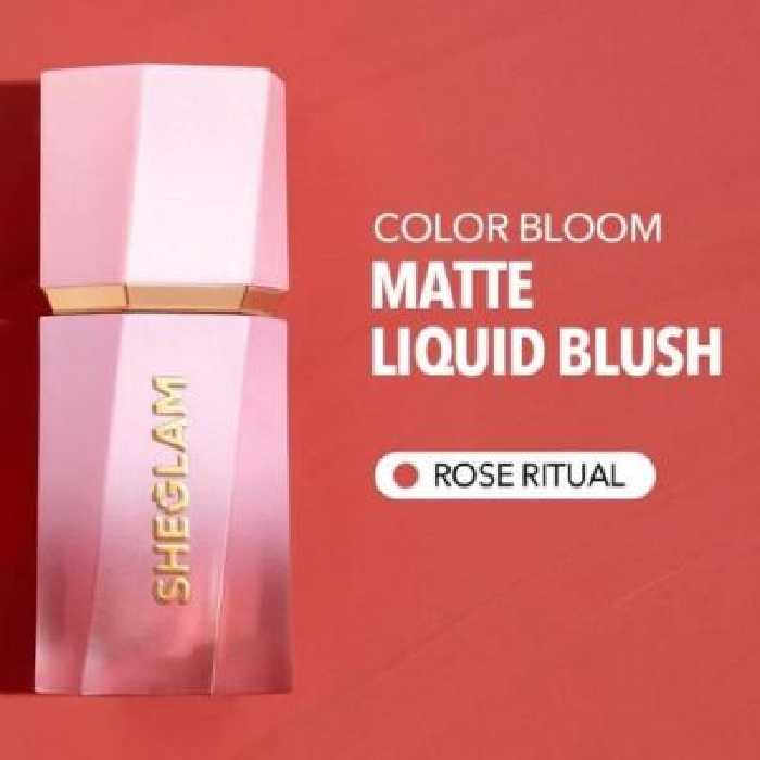 رژ گونه مایع شیگلم پد دار رنگ رز ریچوال rose ritual