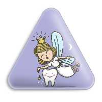 پیکسل خندالو طرح جشن دندونی دخترونه مدل مثلثی کد 10936