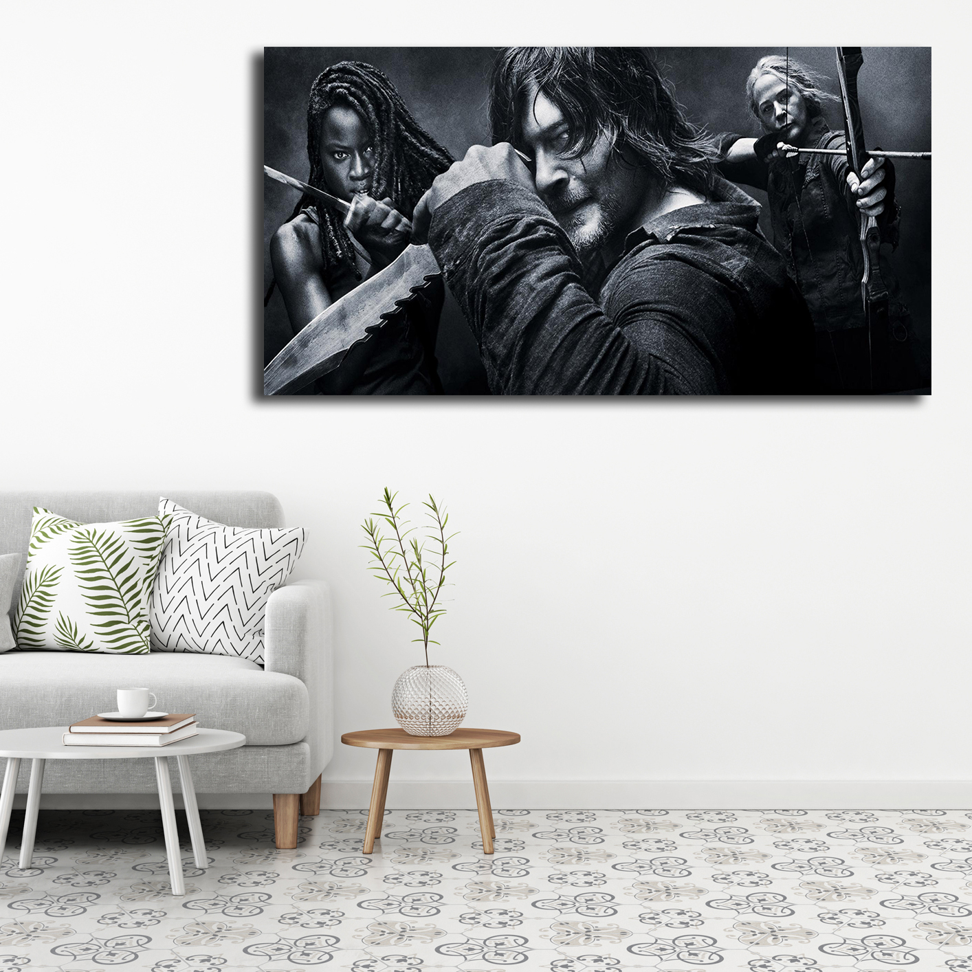 تابلو شاسی مدل walking dead کد 17