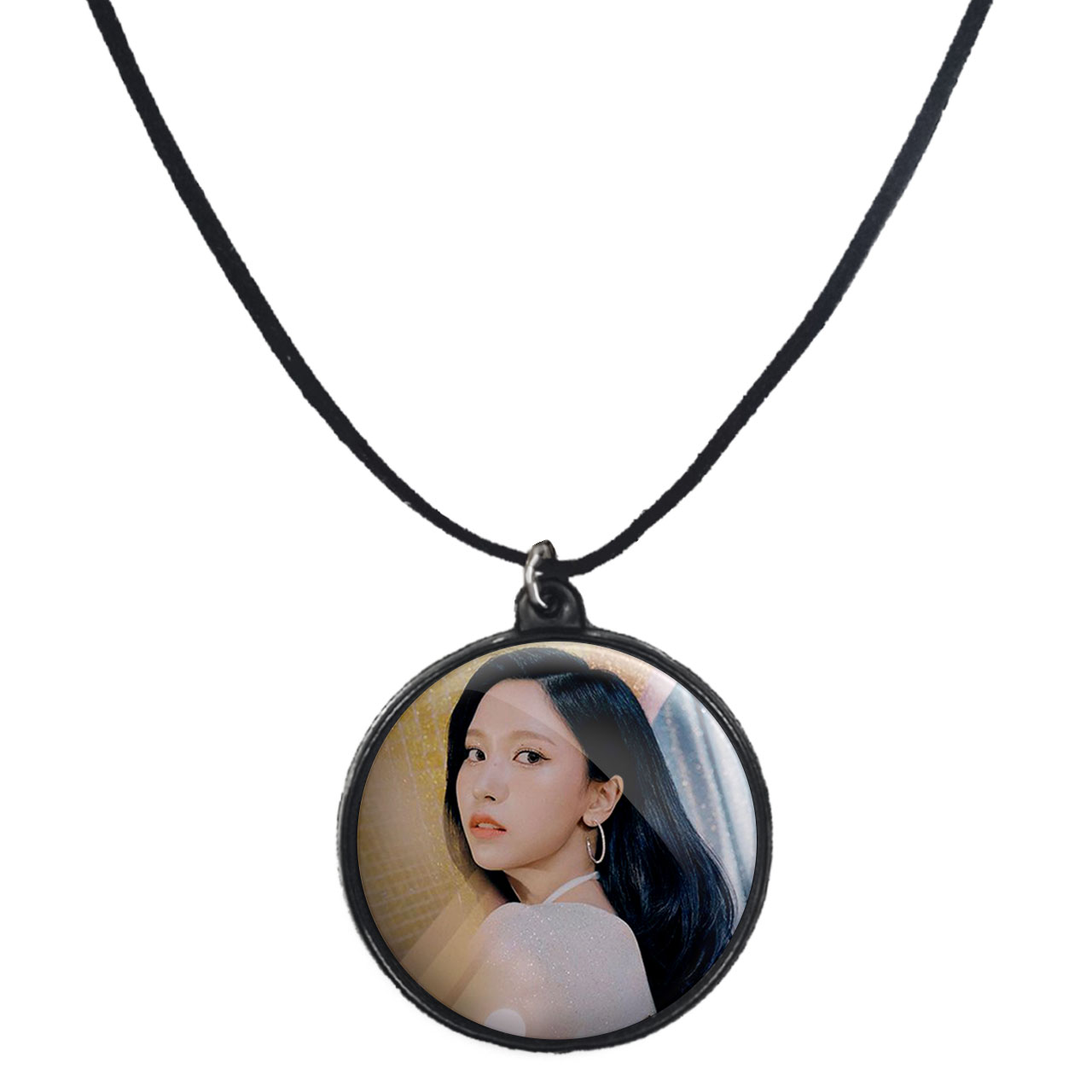 گردنبند پرمانه طرح تو ایس کد pmb.19549 مدل دو طرفه