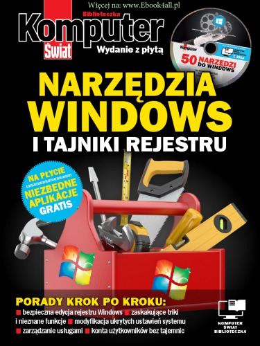 خرید و دانلود نسخه کامل کتاب Narzędzia Windows i tajniki rejestru