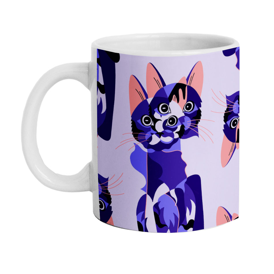 ماگ دارلی طرح گربه مدل MG1517