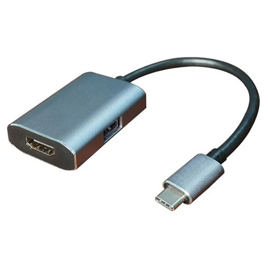 تبدیل Type-C به HDMI و USB3.0 کی نت پلاس مدل KP-COCMS202