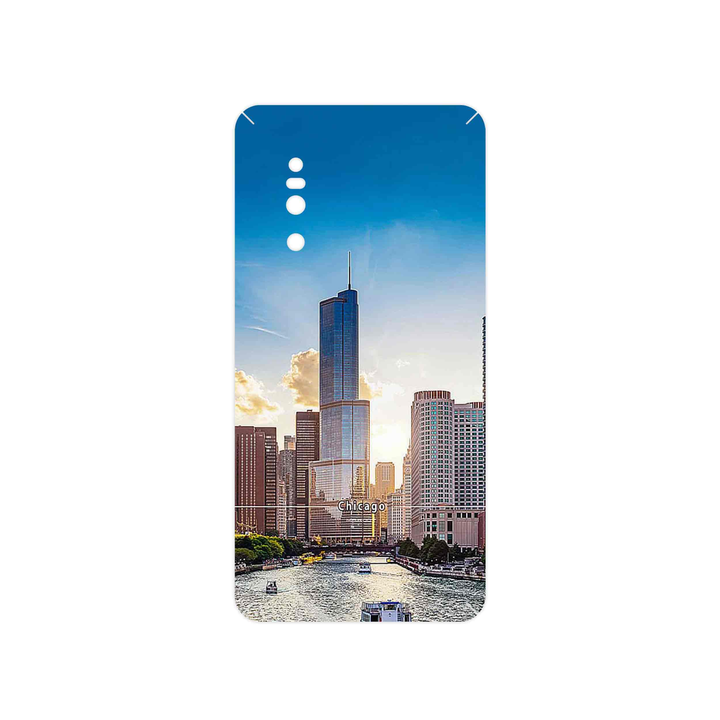 برچسب پوششی ماهوت مدل City of Chicago مناسب برای گوشی موبایل ویوو X27