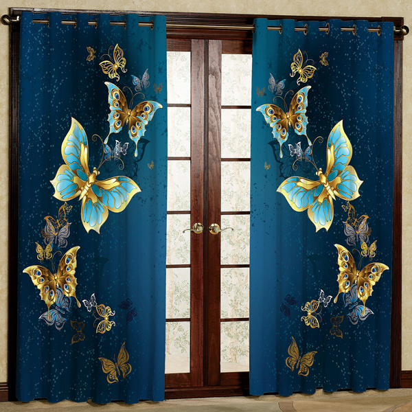 پرده مدل پانچی کد 5380 سایز 280x140 سانتی متر