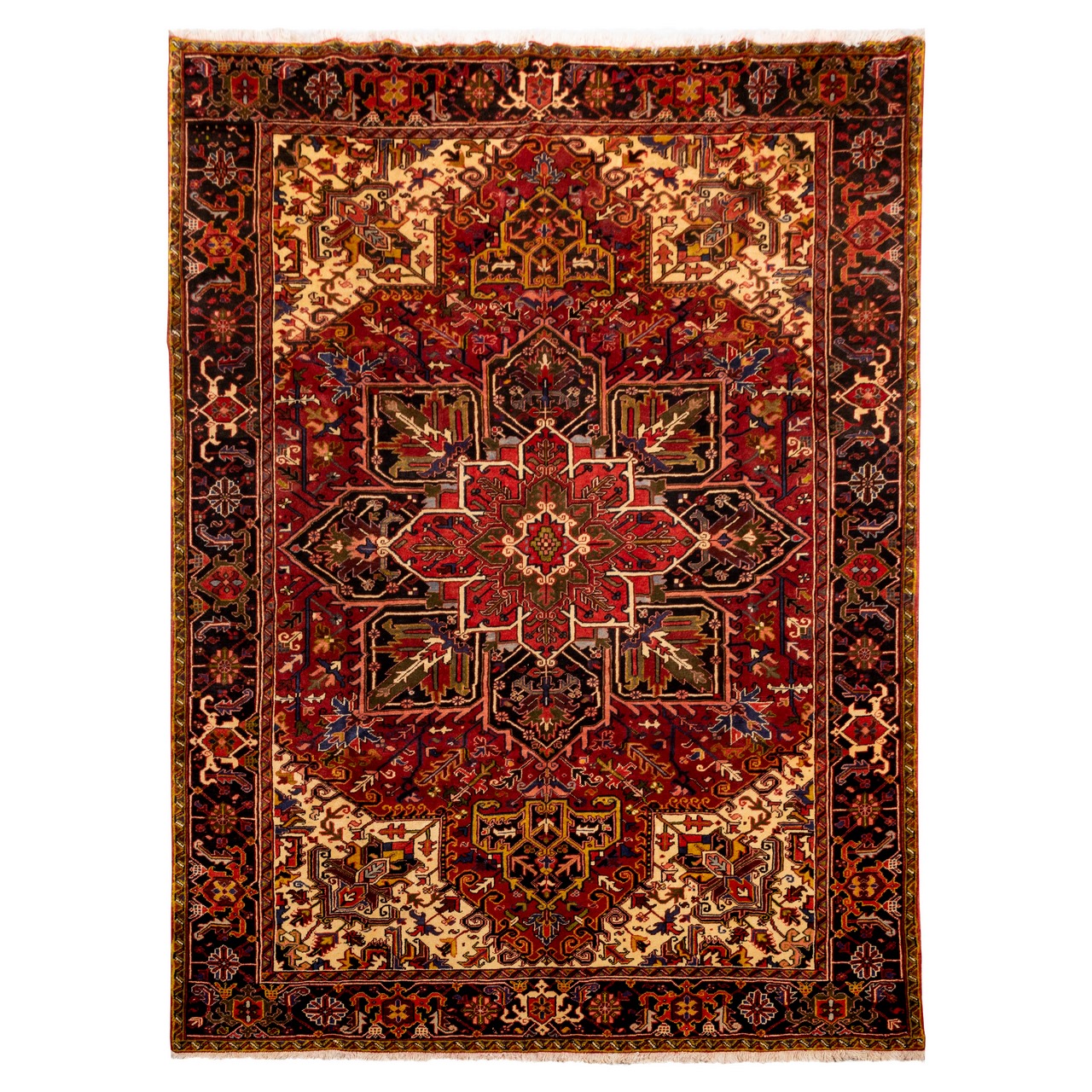 فرش دستباف قدیمی هشت و نیم متری سی پرشیا کد 156147