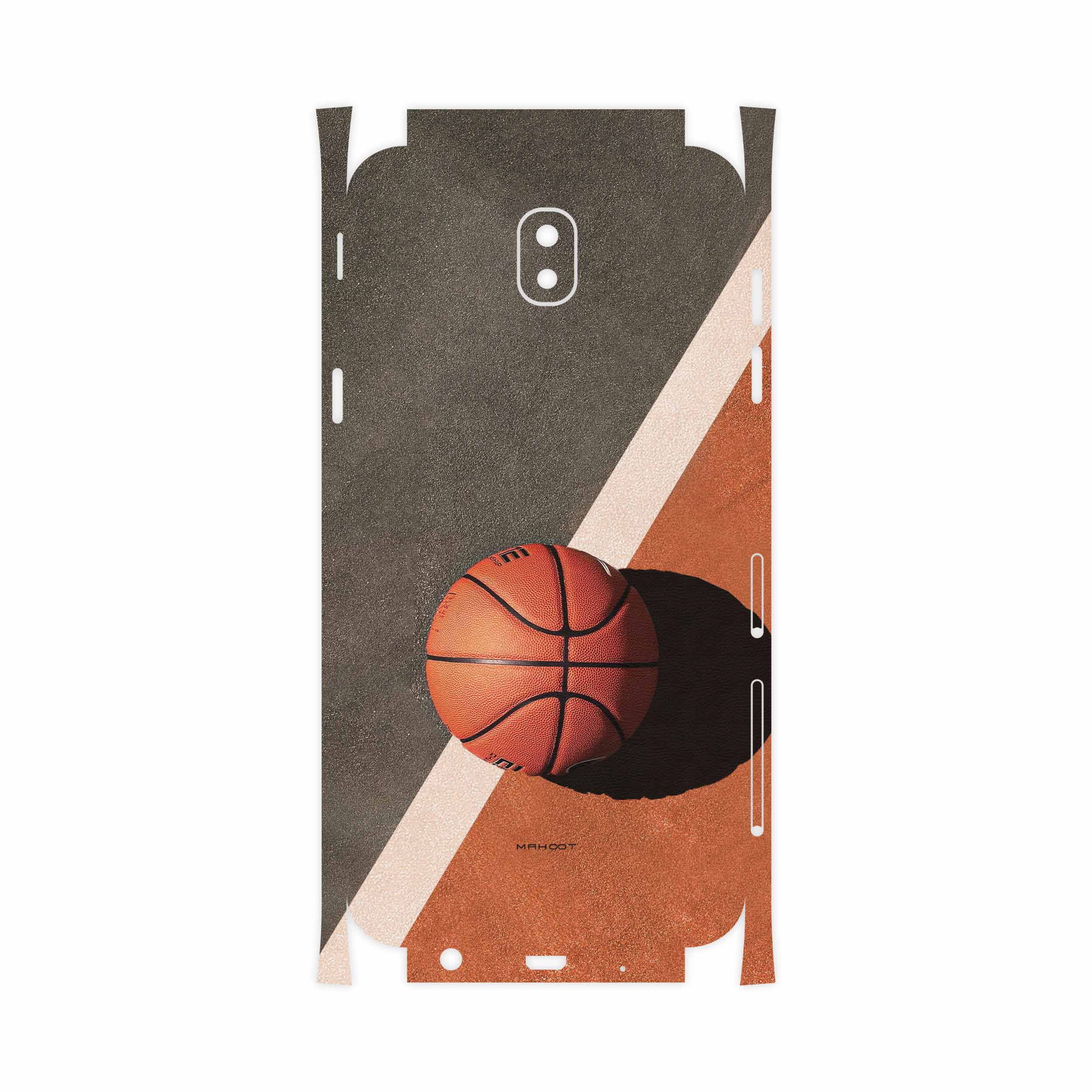 برچسب پوششی ماهوت مدل Basketball-FullSkin مناسب برای گوشی موبایل سامسونگ Galaxy J5 Pro
