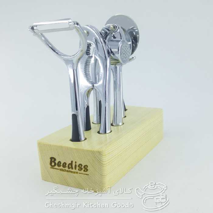 ست سرویس ابزار آشپزخانه 5 پارچه نوین