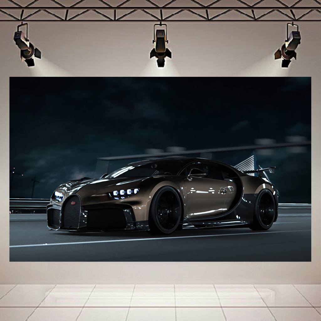 تابلو بوم طرح بوگاتی شیرون کد AR280