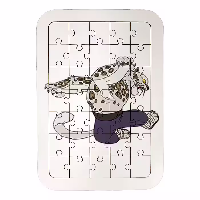 پازل 35 تکه مدل پاندا مونگ فو کار کد 69