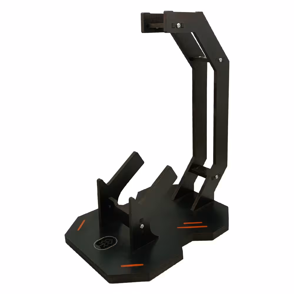 پایه نگهدارنده هدفون و دسته بازی این چوب مدل MG-5