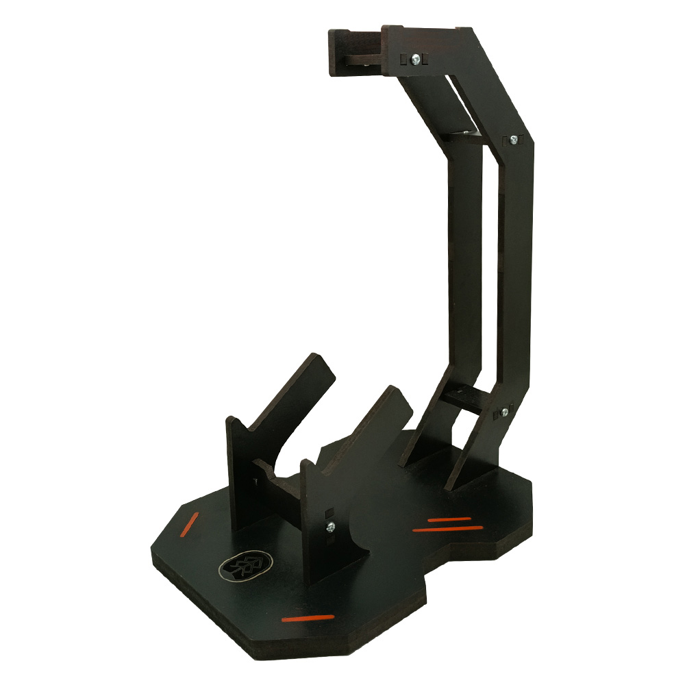 پایه نگهدارنده هدفون و دسته بازی این چوب مدل MG-5